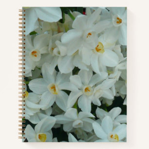 Paperwhite Narcissus Delicate White Flowers Notitieboek