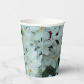 Paperwhite Narcissus Delicate White Flowers Papieren Bekers (Rechts)