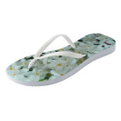 Paperwhite Narcissus Delicate White Flowers Teenslippers (Schuin)