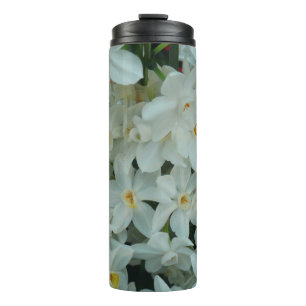 Paperwhite Narcissus Delicate White Flowers Thermosbeker