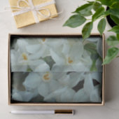 Paperwhite Narcissus Delicate White Flowers Tissuepapier (Geschenk)