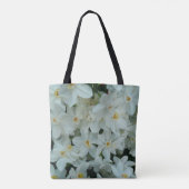 Paperwhite Narcissus Delicate White Flowers Tote Bag (Achterkant)