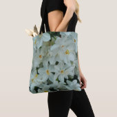 Paperwhite Narcissus Delicate White Flowers Tote Bag (Dichtbij)