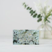 Paperwhite Narcissus Delicate White Flowers Visitekaartje (Staand voorkant)