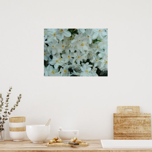 Paperwhite Narcissus Print (Keuken)