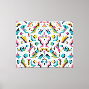 Paperwhite Party Popper - Ken Gage Art Canvas Afdruk