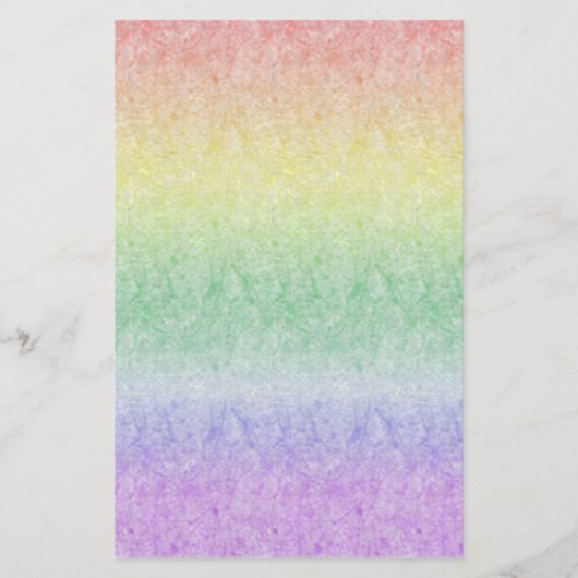 Papery Rainbow Stationery Briefpapier (Voorkant)