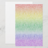 Papery Rainbow Stationery Briefpapier (Voorkant / Achterkant)