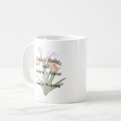 Paphiopedilum Orchids Intertwind Koffiemok (Voorkant links)