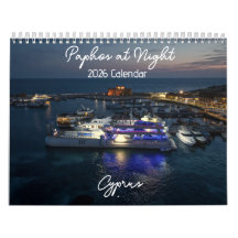 Paphos bij Nacht 2026 Kalender door PaphosLife