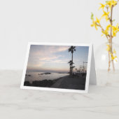 Paphos bij nacht, Cypriotisch landschap Kaart (Gele Bloem)