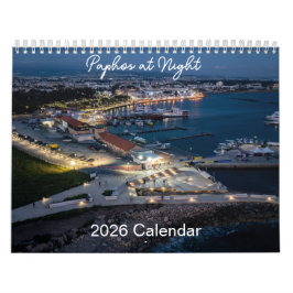 Paphos bij Nacht Kalender door Paphos Life