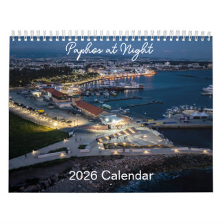 Paphos bij Nacht Kalender door Paphos Life