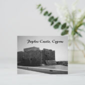 Paphos Castle, Briefkaart Cyprus (Staand voorkant)