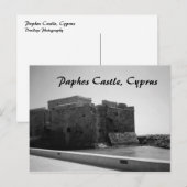 Paphos Castle, Briefkaart Cyprus (Voorkant / Achterkant)