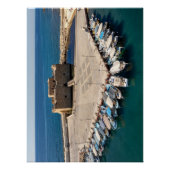 Paphos Castle & Harbour - origineel afbeelding Perfect Poster (Voorkant)