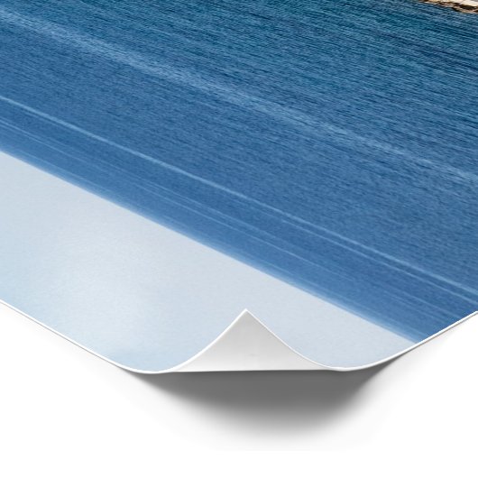 Paphos Castle & Harbour - origineel afbeelding Perfect Poster (Hoek)