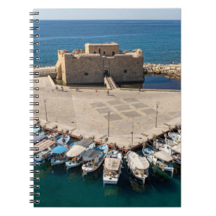 Paphos Castle & Harbour - originele foto Notitieboek
