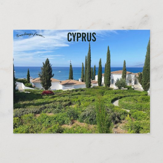 Paphos Cyprus Briefkaart (Voorkant)