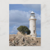Paphos Cyprus Lighthouse Briefkaart (Voorkant)
