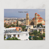 Paphos, Cyprus schilderachtig uitzicht, Briefkaart (Voorkant)