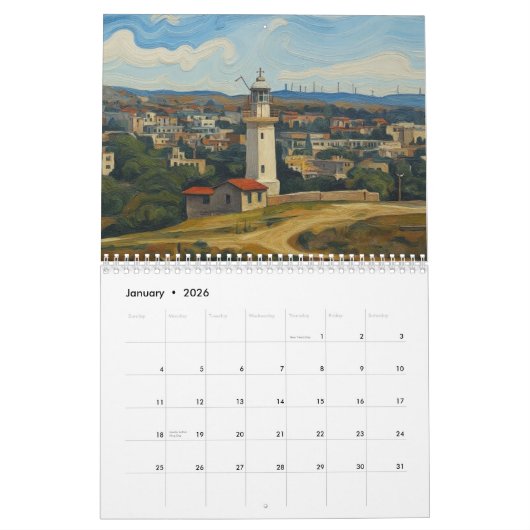Paphos Impressions Calendar by PaphosLife Kalender (Jan 2026)