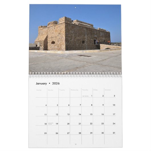 Paphos Kalender van PaphosLife (Jan 2026)
