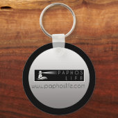 Paphos Life Cirkel Logo Sleutelhanger (Voorkant)