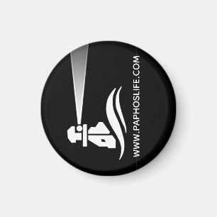Paphos Life Lighthouse Logo Magneet