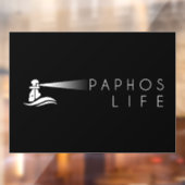 Paphos Life Logo Raamsticker (Vel 2)