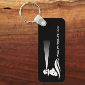 Paphos Life Vuurtoren Logo Sleutelhanger (Voorkant)