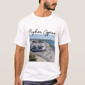 Paphos Seafront drone uitzicht 2 T-shirt (Voorkant)