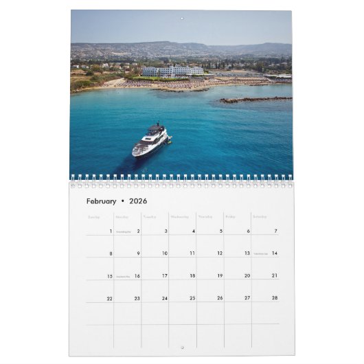 Paphos Uitzichten Kalender door PaphosLife (Feb 2026)