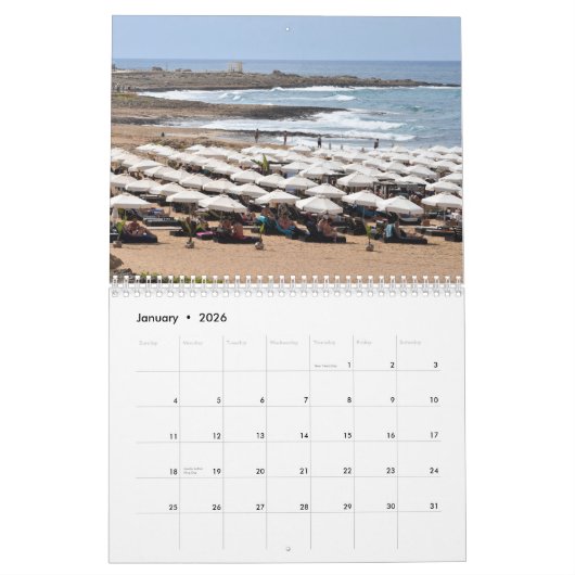 Paphos Uitzichten Kalender door PaphosLife (Jan 2026)