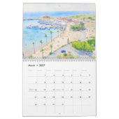 Paphos waterverf stijl Kalender door PaphosLife (Mar 2027)