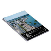 Paphos Zee Front met Logo Notitieboek (Rechterzijde)