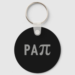 Papi Puns Fun Fathers Day Outfit voor Wiskunde doc Sleutelhanger