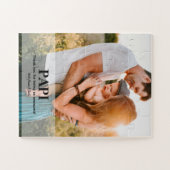 Papi Spaanse pappie Dank je foto Gift Legpuzzel (Horizontaal)