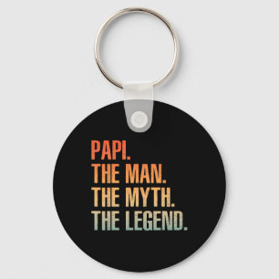 Papi voor mannen papa opa Man mythe legende vaders Sleutelhanger