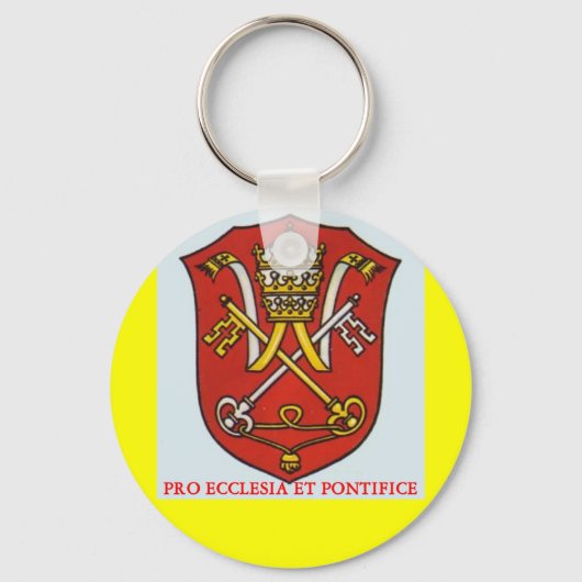 PAPIAL SLEUTELHANGER TRADITIONELE ROMAN CATHOLIC P (Voorkant)