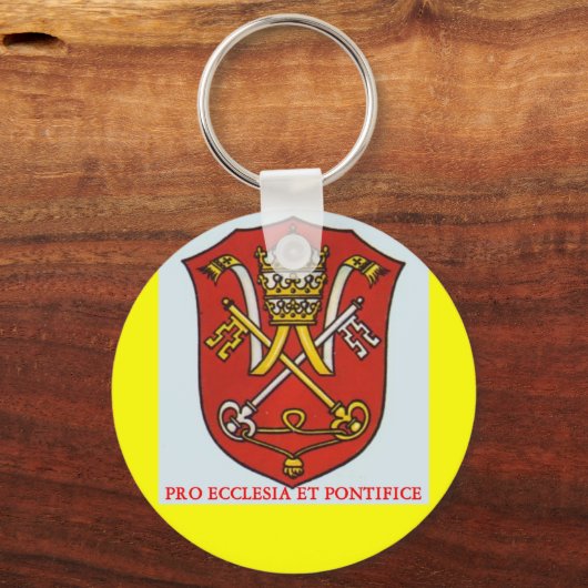 PAPIAL SLEUTELHANGER TRADITIONELE ROMAN CATHOLIC P (Voorkant)