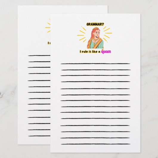 Papier (Voorkant / Achterkant)