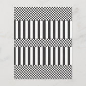 Papier567 ZWARTE WITTE ILLUSIES ACHTERGRONDCONTROL Flyer (Voorkant)