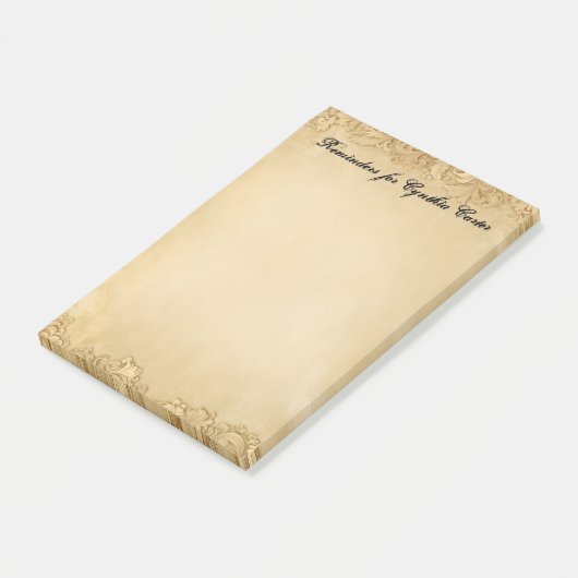 papier achtergrond in Ivory Hues Post-it® Notes (Schuin)