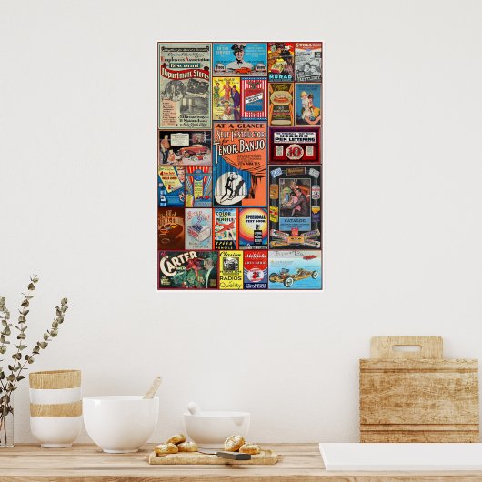  PAPIER ADVERTEREN THEMA print (Keuken)