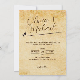 papier ambacht bruiloft kaart