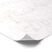 papier Antiek Frans schrijven Blank Poster (Hoek)