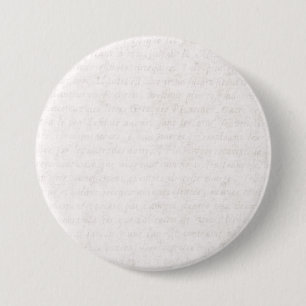 papier Antiek Frans schrijven Blank Ronde Button 7,6 Cm