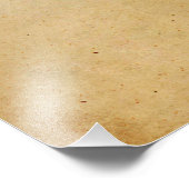  papier Antiek goudperkamentachtergrond Foto Afdruk (Hoek)