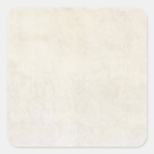 papier Antiek Ivory Parchment Background Vierkante Sticker